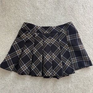 Zara Plaid Skirt